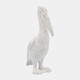 17111#Cer,14"h,standing Pelican, White