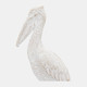 17111#Cer,14"h,standing Pelican, White