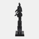 17327#Metal, 15" 4 Men Balancing Act, Black