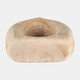 17376-01#Wood, 14"h Cut-out Vase, Natural