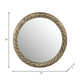 17435#Metal,29",hurricane Pttrn Mirror,bronze