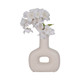 17444-06#Dol, 8" Open Cut Vase, Cotton