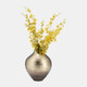 17496-02#Metal,16",shell Like Vase,gold
