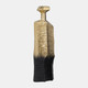17500-03#Metal,20",rigged Vase,gold/black