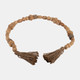 17511-01#Wood, 32x.75 Bead Garland, Natural