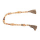 17511-01#Wood, 32x.75 Bead Garland, Natural