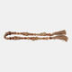 17511-01#Wood, 32x.75 Bead Garland, Natural