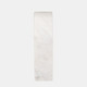 17596-01#Marble, 7"h Horseshoe Tabletop Deco, White