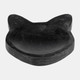 17602-01#Marble, 6" Cat Tray, Black