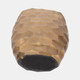 17756-02#Metal, 24"  Honeycomb Vase, Gold