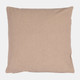60023-01#20x20" Leather, Square Patch Decorative Pillow, Iv