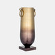 17852-01#Metal, 23" Metallic Vase, Bronze