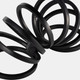 17774-01#Metal,11",slinky Ring Deco,black