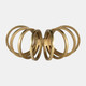 17774-02#Metal,11",slinky Ring Deco,gold