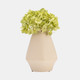 17885-02#Cer, 10"h Vase W/ Weaving, Natural