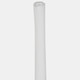 14711-03#Glass 24" Long Neck Glass Decor, Frosted White