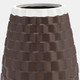 15737-04#9" Textured Vase, Java