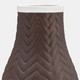 15738-04#10" Chevron Vase, Java