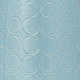 17931-02#Cer, 12" Circles Vase, Aqua Haze