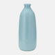 17931-03#Cer, 16" Circles Vase, Aqua Haze