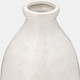 17931-06#Cer, 16" Circles Vase, Beige