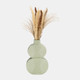17993-03#Cer, 10" Stacked Circles Vase, Cucumber