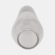 18006-01#Glass, 23" Floor Vase Bubble Clear