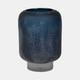 18007-01#Glass, 10" Vase Blue