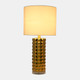 51261#Ceramic 25" Table Lamp, Gold