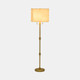 50832#Glass 61" Chain Pull Floor Lamp, Gold
