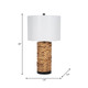 51185#Seagrass 26" Pillar Table Lamp, Natural