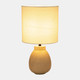 51210#S/2 Ceramic 18" Table Lamp, Cream