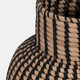 18052#Rattan, 13"h Woven Vase, Multi