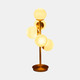 51214-01#Glass 26" Frosted Globe Table Lamp, Gold