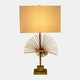 51239#Metal 31" Rays Table Lamp, Gold