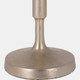 16976-04#Metal, 20"h Taper Candle Holder, Champagne