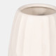 14651-09#Ceramic 14" Vase , Creme