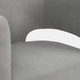 17041-08#Round Back Chair, Gray