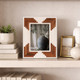 18119-01#Resin, 4x6 Cascading Wood Photo Frame, White