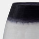 18155-01#Glass, 8" Ombre Vase, Blue