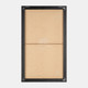 70257#35x59, Hand Painted Gold Frame Geometric Face, Blk