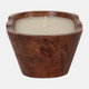 80269-02#9" 19 Oz Vanilla Oval Bowl Candle, Natural