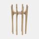 18207-02#Metal, 8" Candleholder With Spike Legs, Gold
