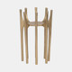 18207-02#Metal, 8" Candleholder With Spike Legs, Gold