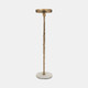 18227-02#Metal, 17" Contemporary Candle Holder, Gold