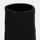 18242-04#Metal, 35" Ribbed Floor Vase, Black