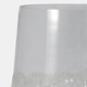 18258-02#Glass, 14" Sugar Vase, Clear