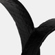 18313#Metal, 28" Long Swirled Knot Decor, Black