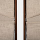 18331#S/2 Ecomix Fabric Wall Decor, Cream
