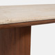 18382-01#55x16" Travertine Coffee Table, Brown, Kd